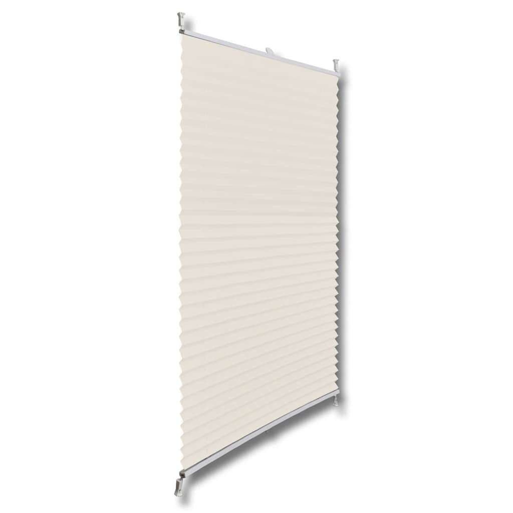 

vidaXL 240617 Plisse Blind 40x100cm Creme