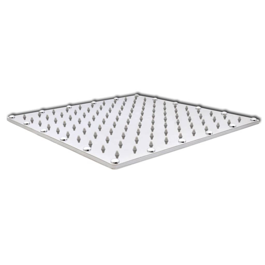 

vidaXL RVS regendouchekop 20 cm vierkant