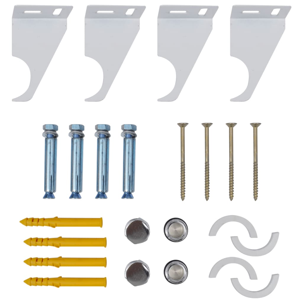 Panneau De Chauffage Blanc 311 Mm X 900 Mm VidaXL 15 width=274