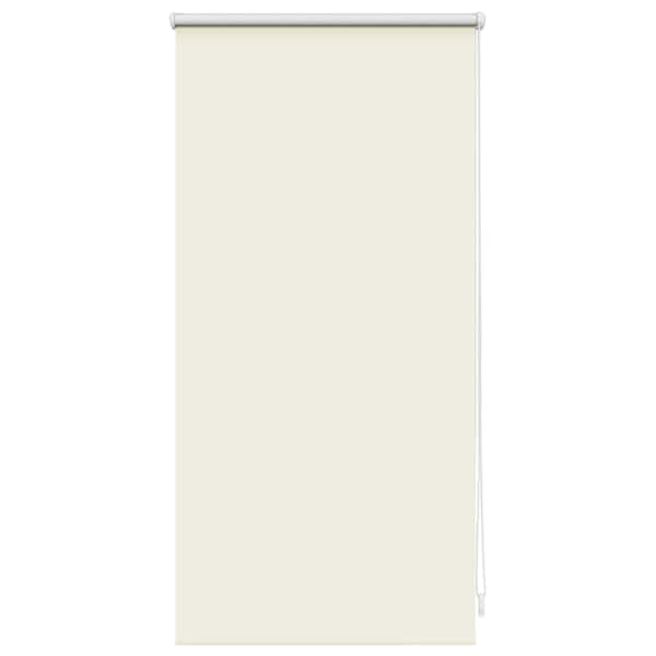 vidaXL Pimendav rullkardin 44,4 x 100 cm, kangas, laius 40 cm, naturaalvalge