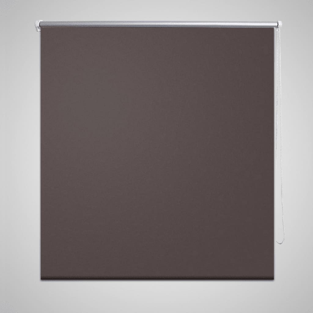 Mørklægningsrullegardin 40 x 100 cm kaffefarvet