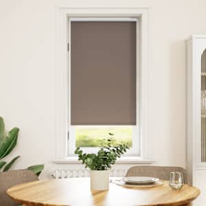 Zatemnitvena rolo zavesa 44,4 x 100 cm, širina blaga 40 cm, kavne barve