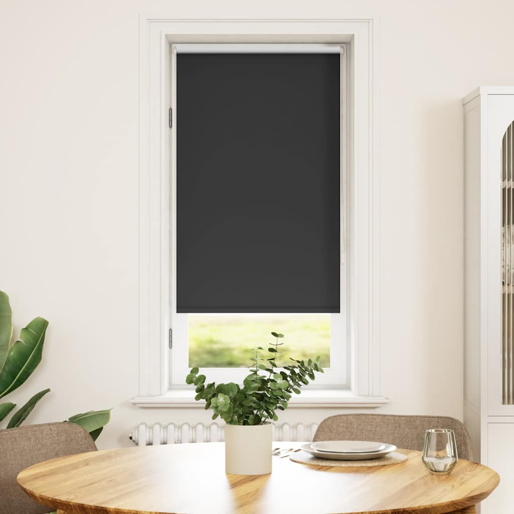 vidaXL Verdunklungsrollo Verdunkelungsrollo 40x100 Schwarz