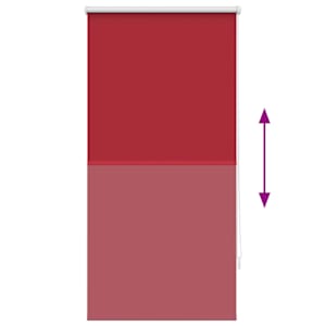 Zatemňovací roleta 64,4 x 120 cm, šířka látky 60 cm, červená - obrázek 9