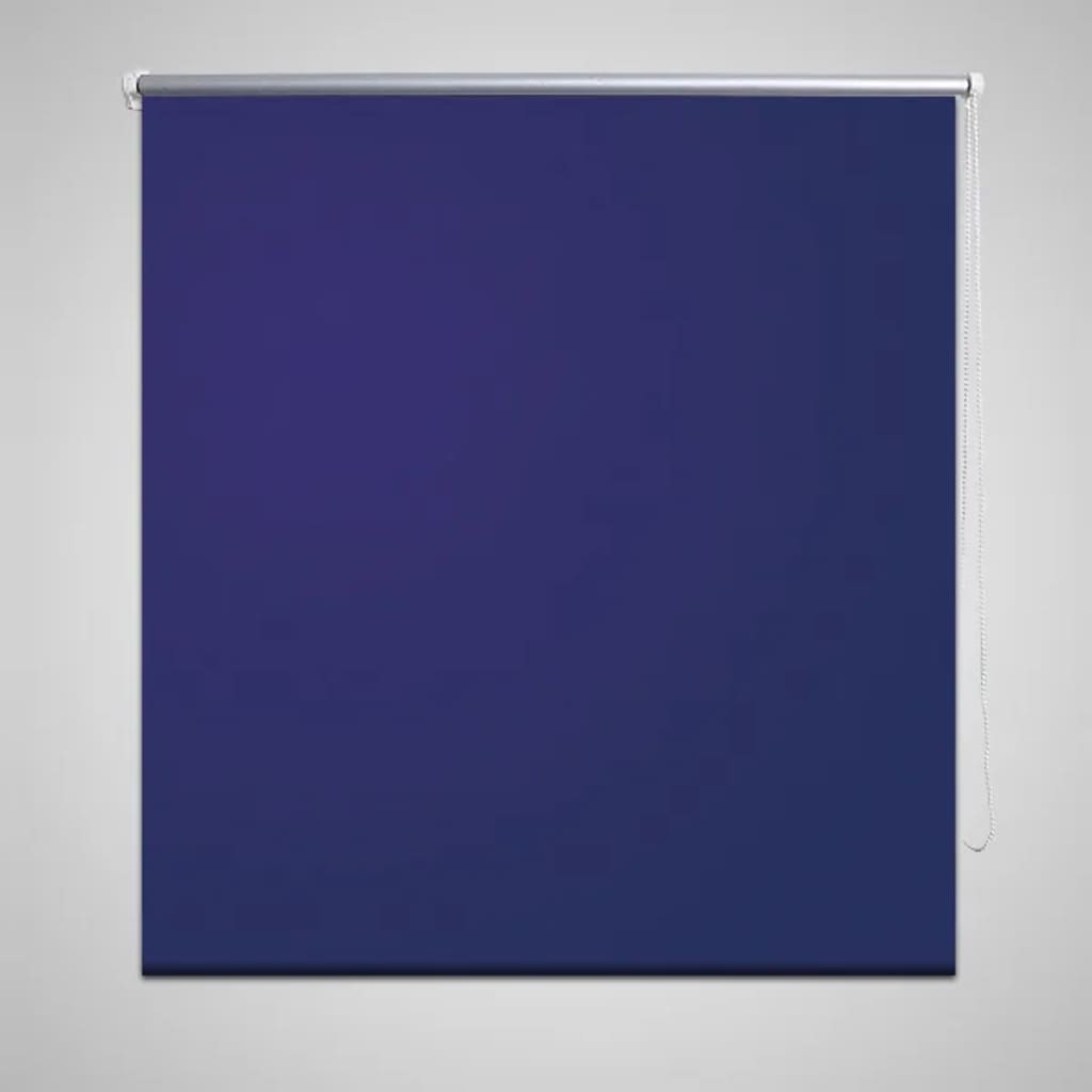 VidaXL Rolgordijn verduisterend 60 x 120 cm marine / blauw online kopen