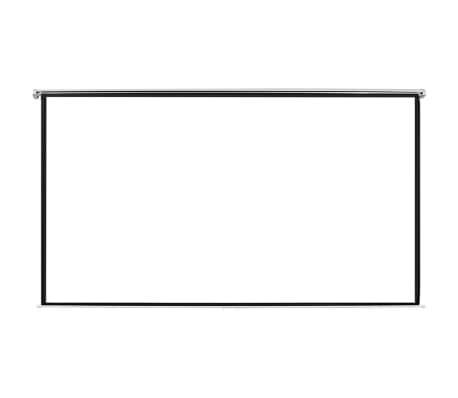 Manual Projection Screen 78.7 x 44.5 in. Matt White 16:9 Wall Ceiling