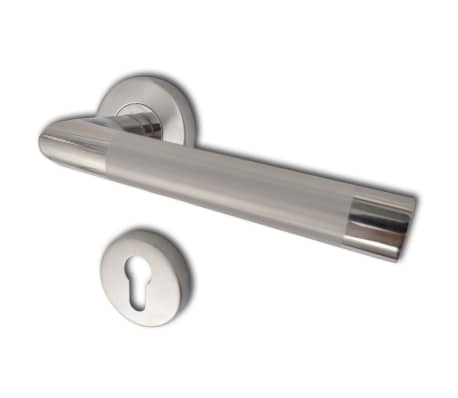 Door Lever Handle PZ Polished Stainless Steel