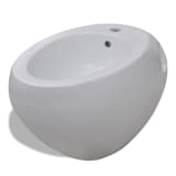 Keramieken wandbidet wit