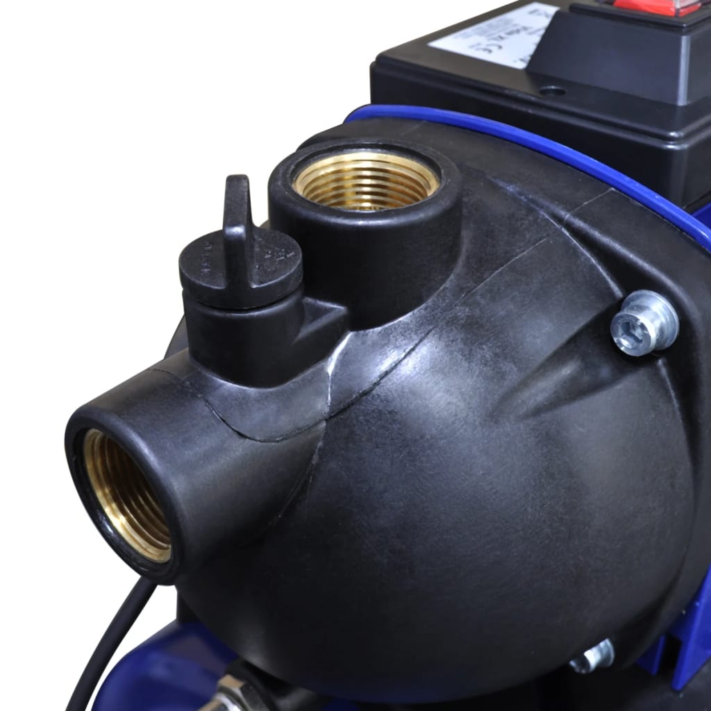 Thumbnail - vidaXL Hauswasserwerk Gartenpumpe Motorpumpe Pumpe Elektronik 1200w Blau
