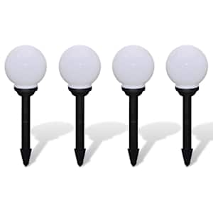 vidaXL aia teevalgustid 4 tk LED 15 cm, vaiaga