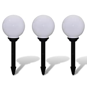 vidaXL aia teevalgustid 3 tk LED 20 cm, vaiaga