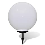 Zahradní lampa kulatá solární LED 50cm 1ks s hrotem