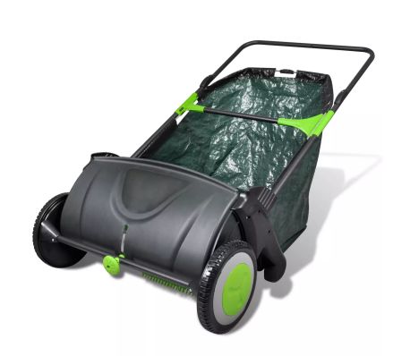 Kehrmaschine Rasenkehrer Rasenkehrmaschine Laubkehrer im vidaXL