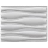 Panneaux muraux 3D ondulé 0,625 m x 0,8 m 12 panneaux 6 m²