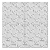 Panneaux muraux 3D arqué 0,5 m x 0,5 m 24 panneaux 6 m2