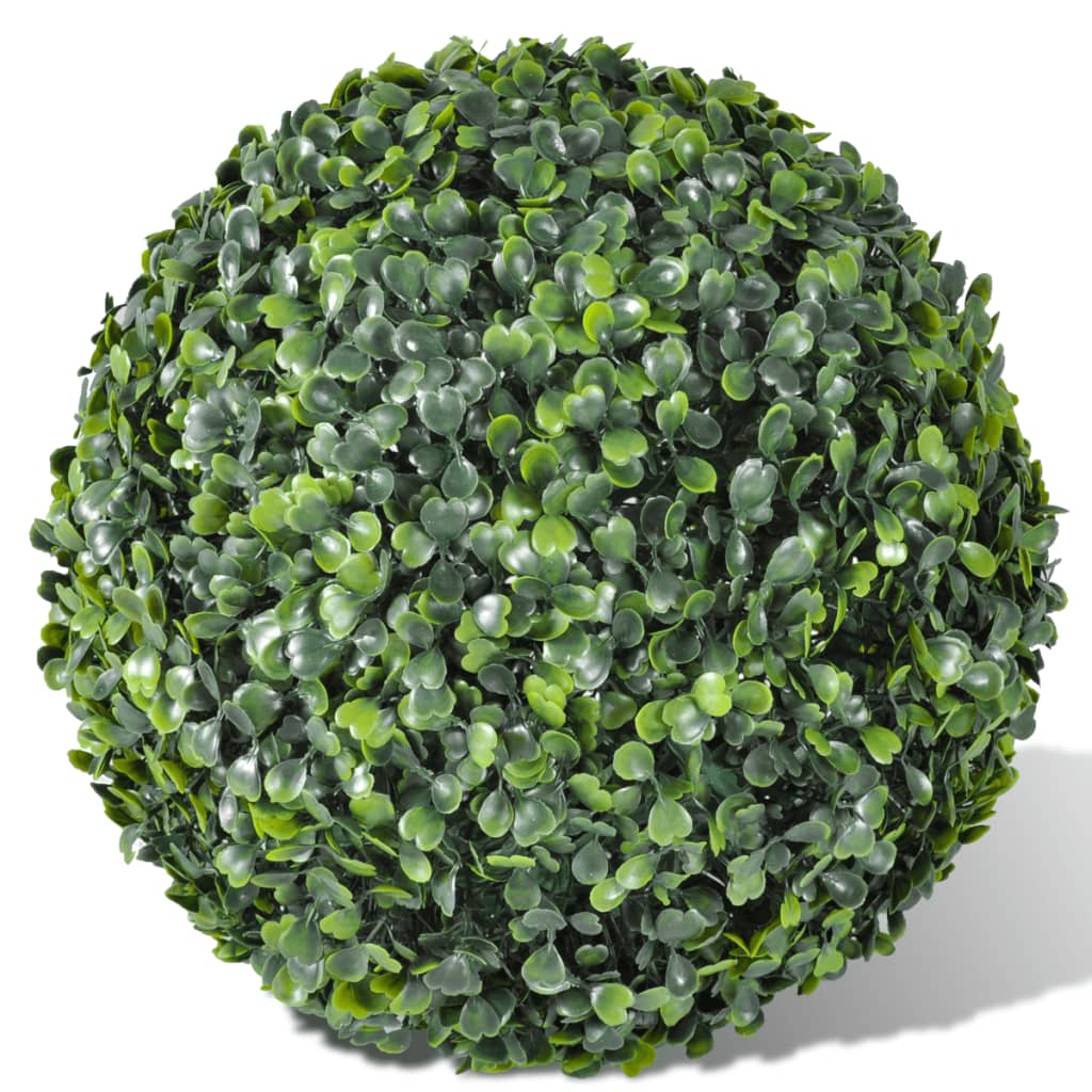 

vidaXL Kunstplanten buxusbol 2 st 35 cm