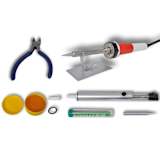 Set pentru lipit ciocan cu accesorii 30 W