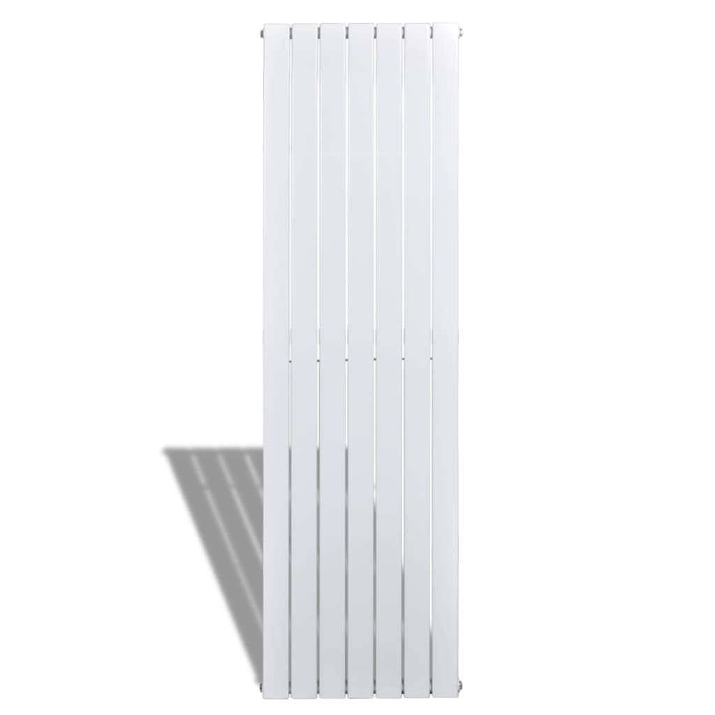 

vidaXL Enkele verwarmingsradiator wit 542 mm x 1800 mm plus handdoekrek