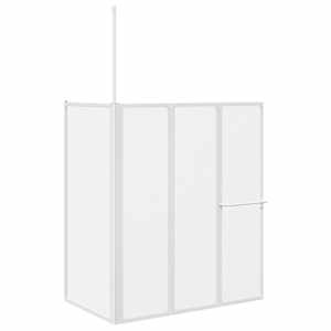 Sprchová a vanová zástěna tvar L 70x120x137cm 4 panely skládací - obrázek 2