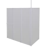 Καμπίνα μπανιέρας 70 x 120 x 140 cm Τετράφυλλη Πτυσσόμενη