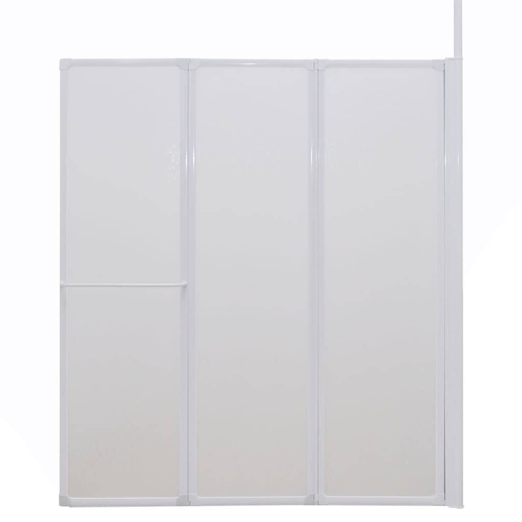 vidaXL Paravan cadă duș în formă de L 70x120x137 cm 4 panouri pliabil