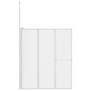 Sprchová a vanová zástěna tvar L 70x120x137cm 4 panely skládací - obrázek 4