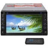 Auto stereo systém 2 prehrávač 6,2″HD, bluetooth SD USB FM rádio