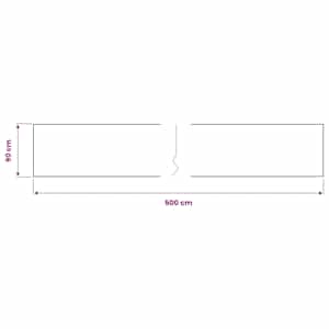 Okenní fólie matná šedá 0,9x5 m PVC - obrázek 9