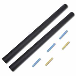 Stenska nalepka tabla 0,6x2m 2 zvitka s kredami