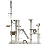 Katzenkratzbaum Katzenbaum 230-260 cm Beige