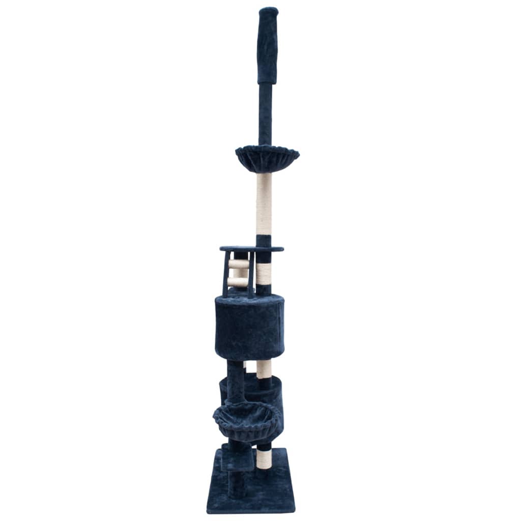 

vidaXL Kattenkrabpaal Luna XL 230/260 cm (donkerblauw)