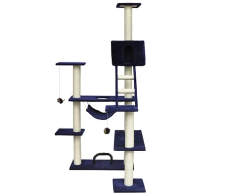 Cat Play Tree 184 cm Dark Blue