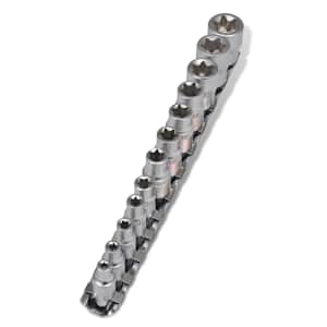 Torx nástrčné klíče, gola sada 12 ks na držáku