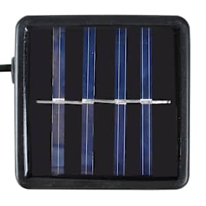 Zimostrázová koule s umělými lístky 27 cm s LED řetězem 2ks - obrázek 6