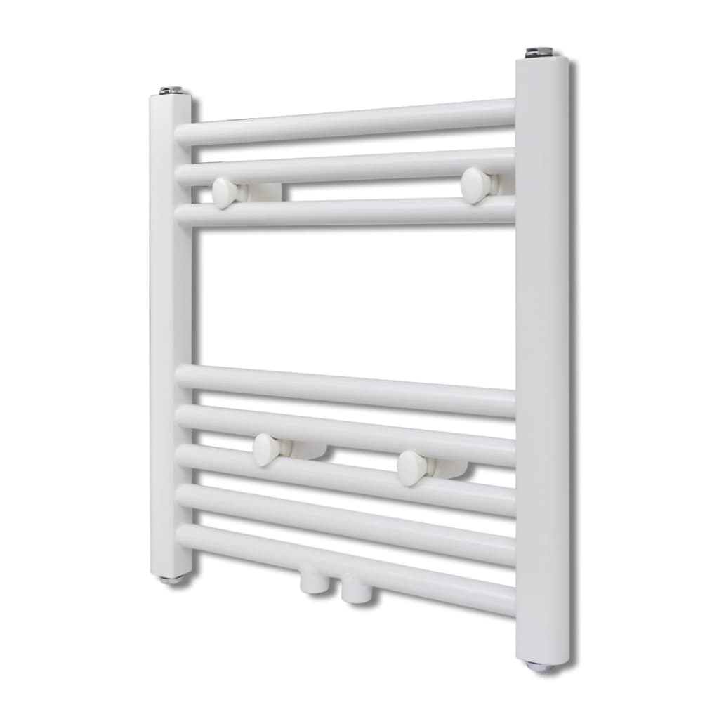 vidaXL Rebríkový radiátor na centrálne vykurovanie, rovný 480x480 mm