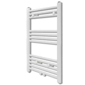 Keskk&uuml;tte r&auml;tikukuivati vannituppa sirge 600 x 764 mm, valge