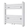 Keskk&uuml;tteradiaator/k&auml;ter&auml;tikuivati vannituppa, kumer 480 x 480 mm, k&uuml;lgmise ja keskmise &uuml;hendusega