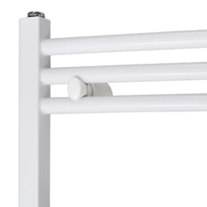 Žebříkový radiátor obloukový, ústřední topení 500 x 764 mm boční a střední přípojka - obrázek 5
