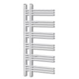 Radiator håndklestativ 600 x 1200 mm e-formet
