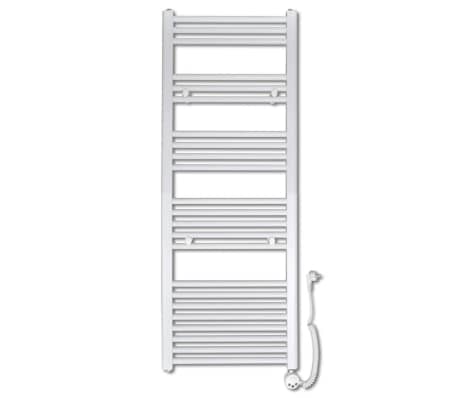 Radiator baie pentru prosoape, electric, termostat, 600 W, 500x1424 mm