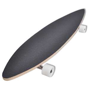 Longboardas, žvaigždė, 117cm, 9 sluoksniai, klevas, 9", ALU raudona