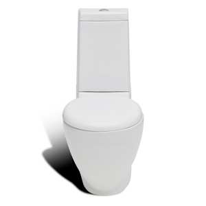 Toaletní mísa a bidet , bílá keramika - obrázek 4