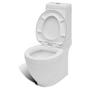 Toaletní mísa a bidet , bílá keramika - obrázek 6