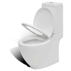 Toaletní mísa a bidet , bílá keramika - obrázek 7