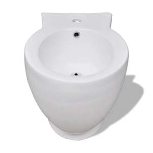 Toaletní mísa a bidet , bílá keramika - obrázek 10