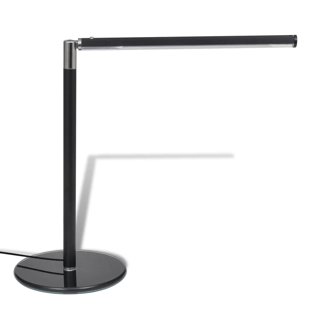 vidaXL Leeslamp-tafellamp met LED koudwit licht dimbaar 4 W zwart