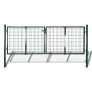 vidaXL Tuinpoort 289x75/306x125 cm 