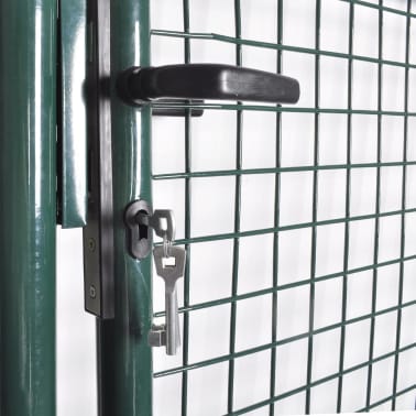 Garden Mesh Gate Fence Door Wall Grille 39 W X 49 H Vidaxl Com