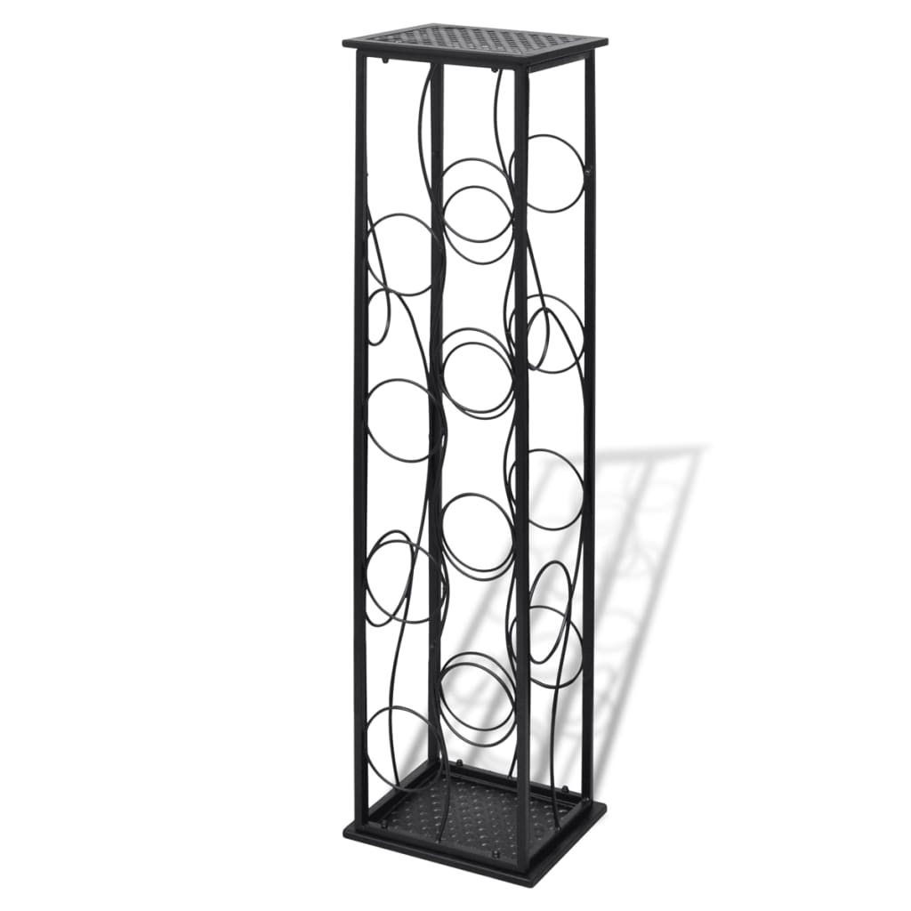 

vidaXL Wine Rack for 8 Bottles Metal