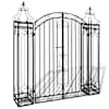 vidaXL ornamentidega aiav&auml;rav sepistatud rauast 122 x 20,5 x 134 cm